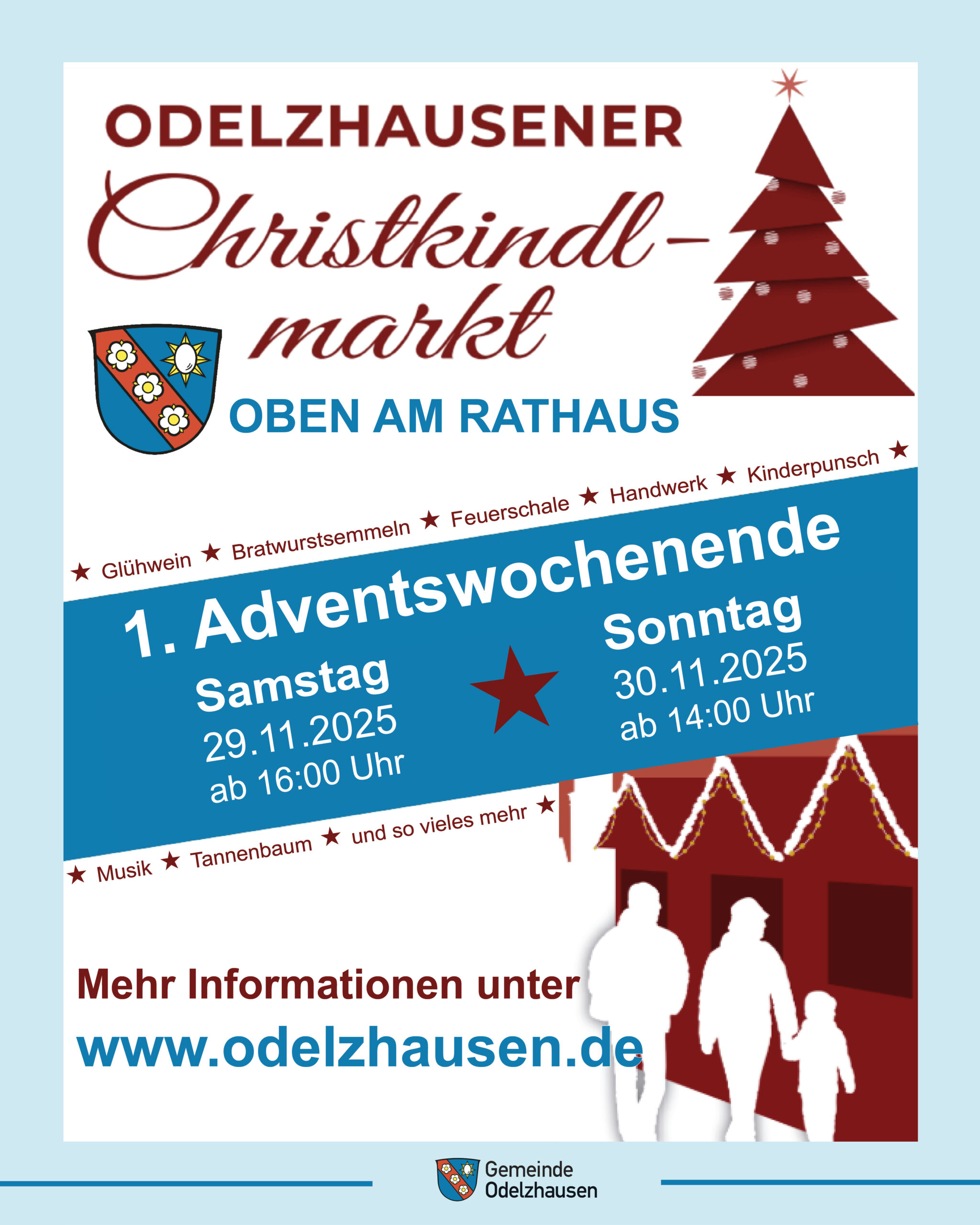 Werbeplakat Adventsmarkt
