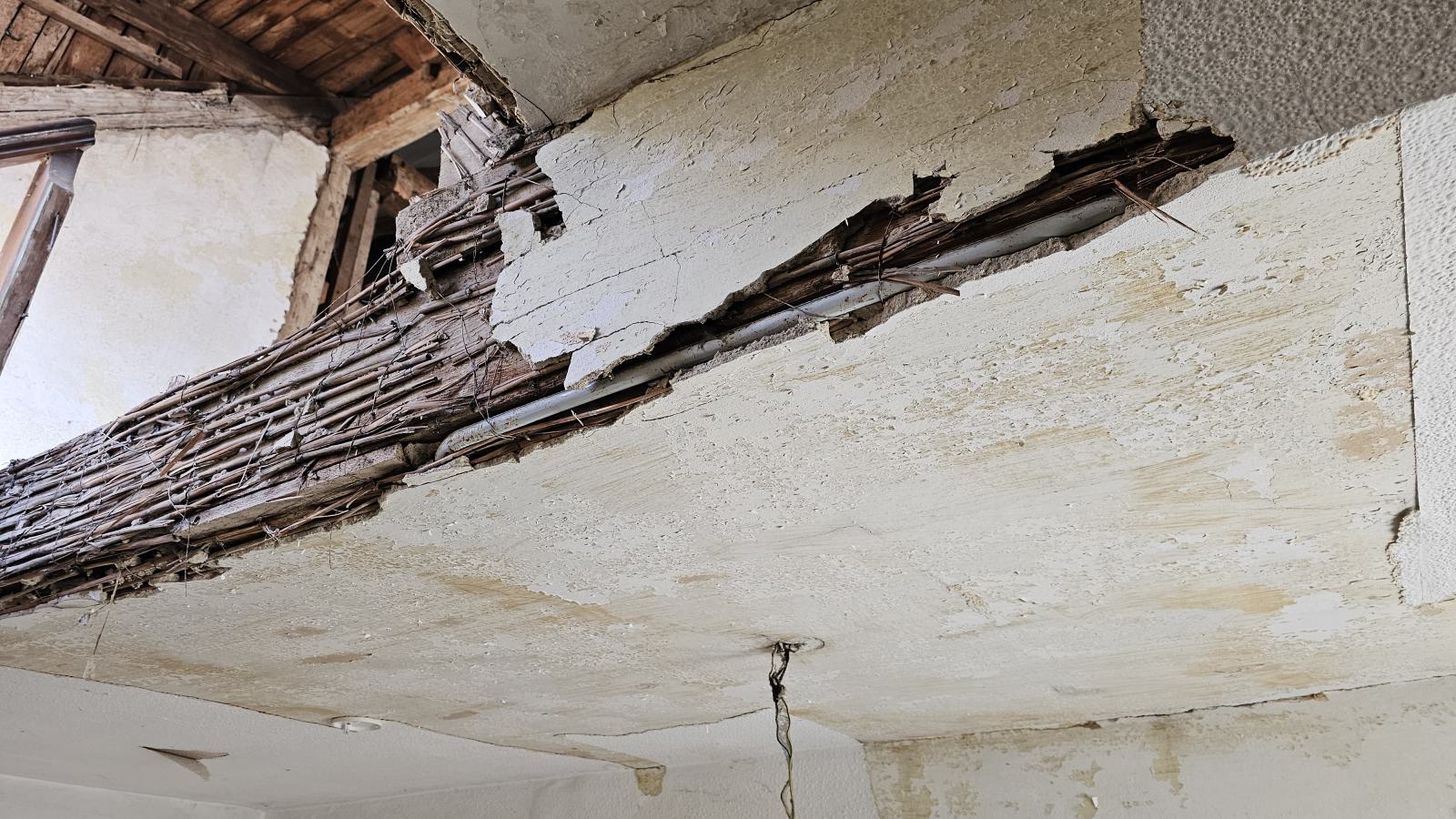 Neubau Ortsmitte Odelzhausen Bild vom Abriss